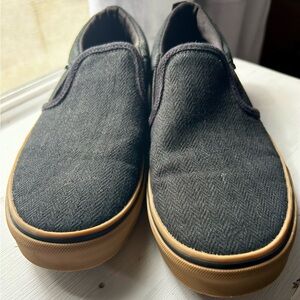 Vans Youth/Mens US 6.5 Black Slip-On Sneaker